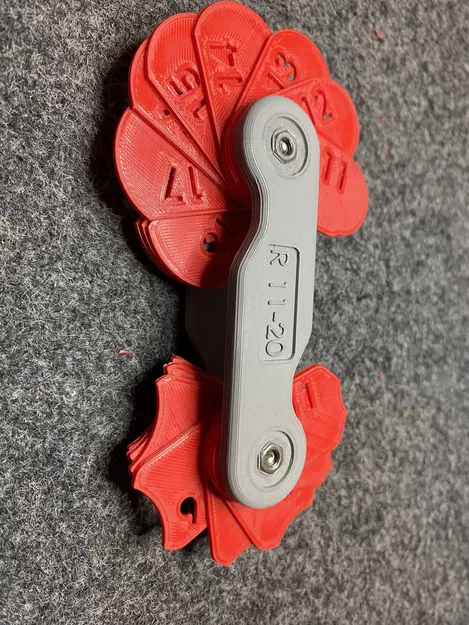 Thước đo bán kính (Radius gauge) 11–20 mm - Image 1