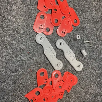 Thước đo bán kính (Radius gauge) 11–20 mm