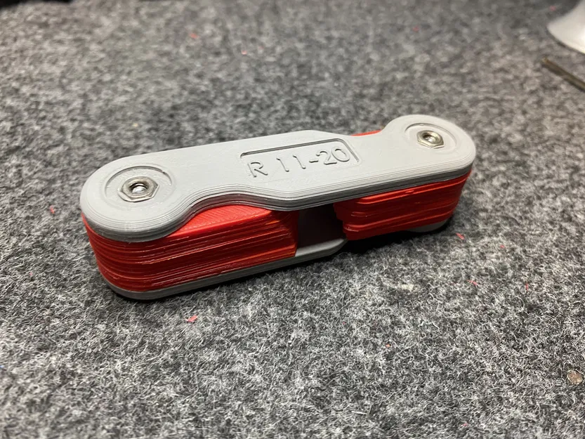 Thước đo bán kính (Radius gauge) 11–20 mm - Image 4