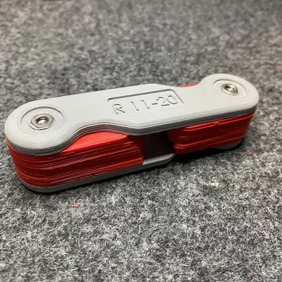 Thước đo bán kính (Radius gauge) 11–20 mm