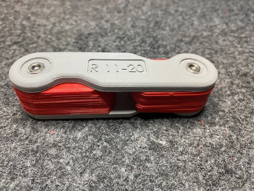 Thước đo bán kính (Radius gauge) 11–20 mm - Image 5