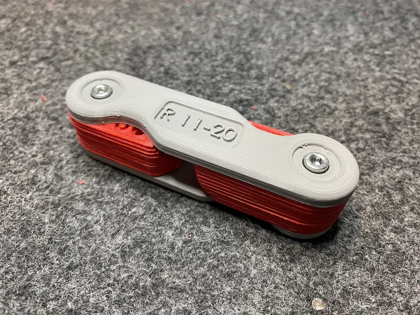 Thước đo bán kính (Radius gauge) 11–20 mm - Image 6