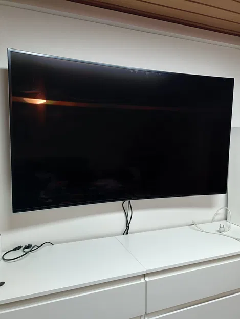 Ốp dẫn dây cho chân treo tường TV Samsung (cable guide for foot wallmount) - Image 4