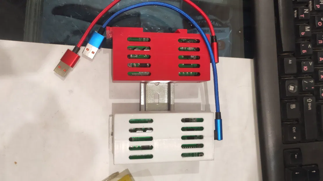 Vỏ UPS 18650 gắn DIN rail (Enclosure) - Image 7