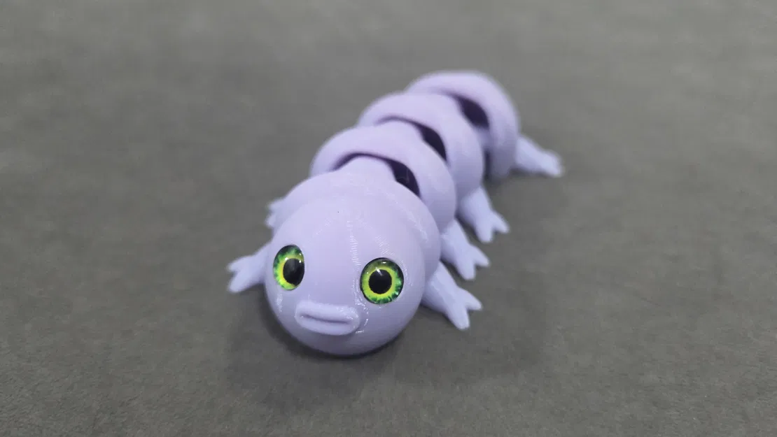 Móc khóa Tardigrade khớp nối – tương thích mắt thủy tinh 6mm - Image 1