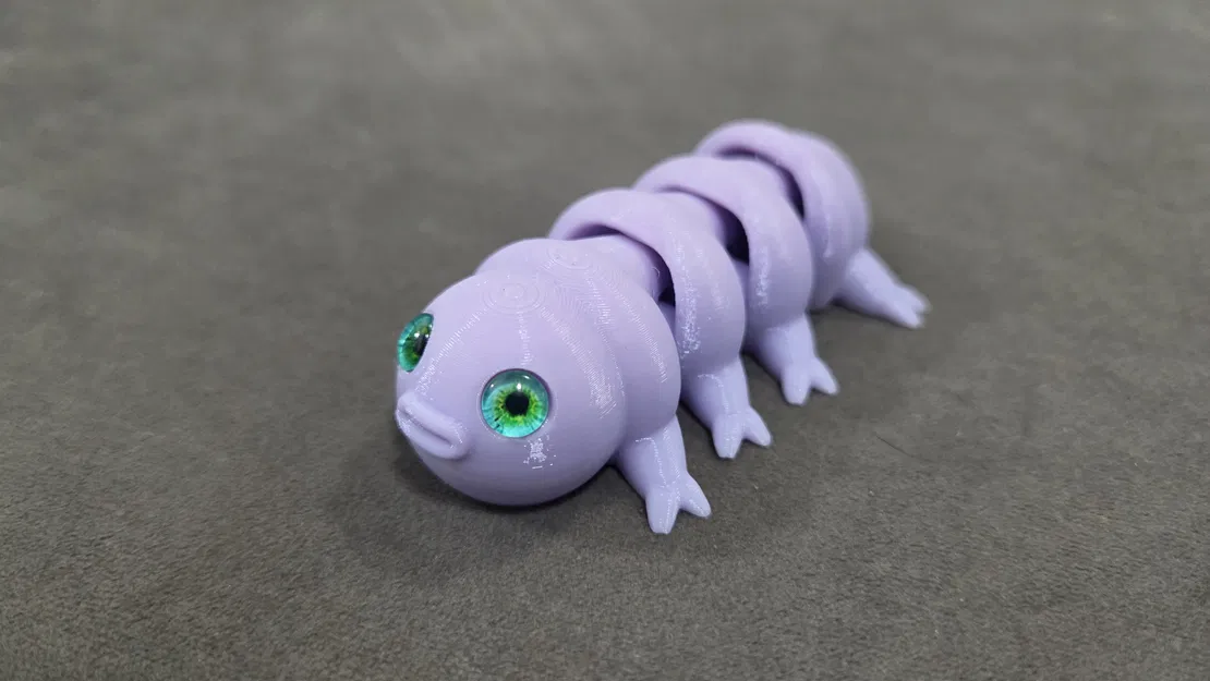 Móc khóa Tardigrade khớp nối – tương thích mắt thủy tinh 6mm - Image 3