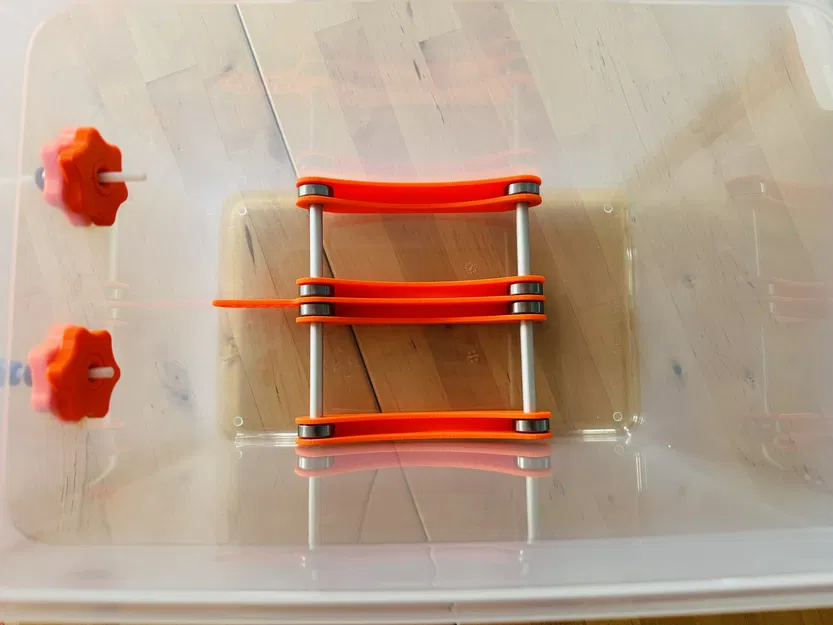 Hộp sấy filament IKEA365+ có giá đỡ 2 cuộn và cổng ống PTFE (PC4-M6) - Image 3