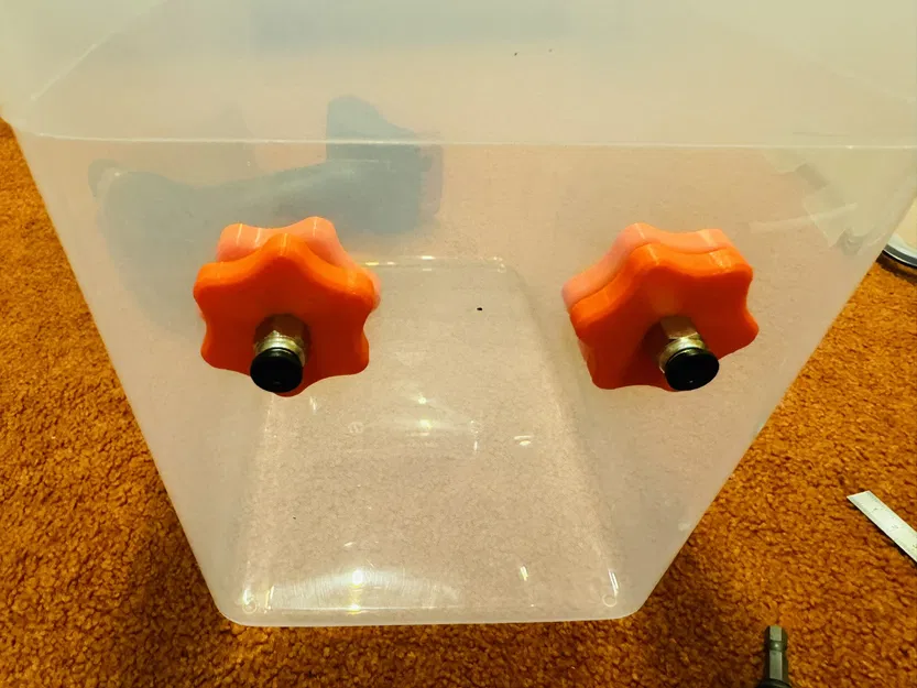 Hộp sấy filament IKEA365+ có giá đỡ 2 cuộn và cổng ống PTFE (PC4-M6) - Image 4