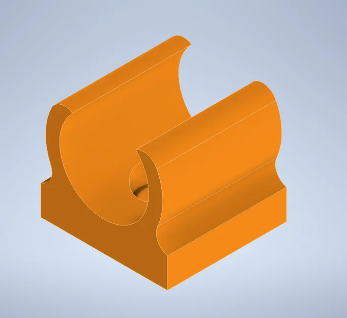 Kẹp giữ ống đơn 11,7 mm (Single pipe holder 11.7mm) - Image 1