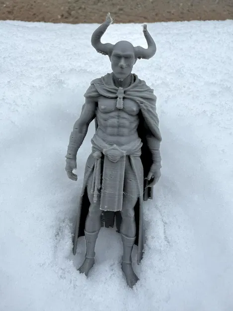 Satan phòng gym có sừng (Fitness gym Satan with horns) - Image 2