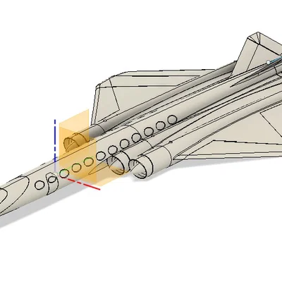 BizJet siêu thanh phong cách retro