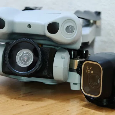 AE5Pro drone fish eye lens – Vỏ camera gắn lens cho drone AE5Pro