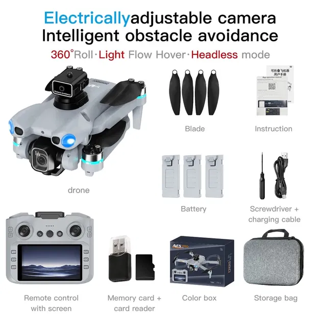 AE5Pro drone fish eye lens – Vỏ camera gắn lens cho drone AE5Pro - Image 4