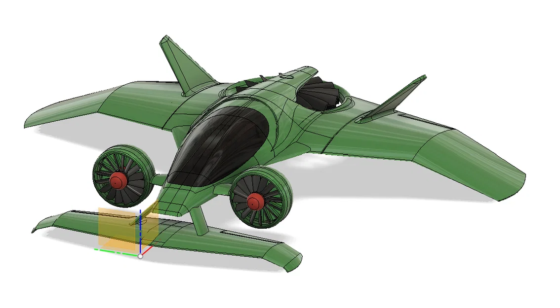 AM Flying Sports Car EVTOL – Siêu xe bay eVTOL - Image 1