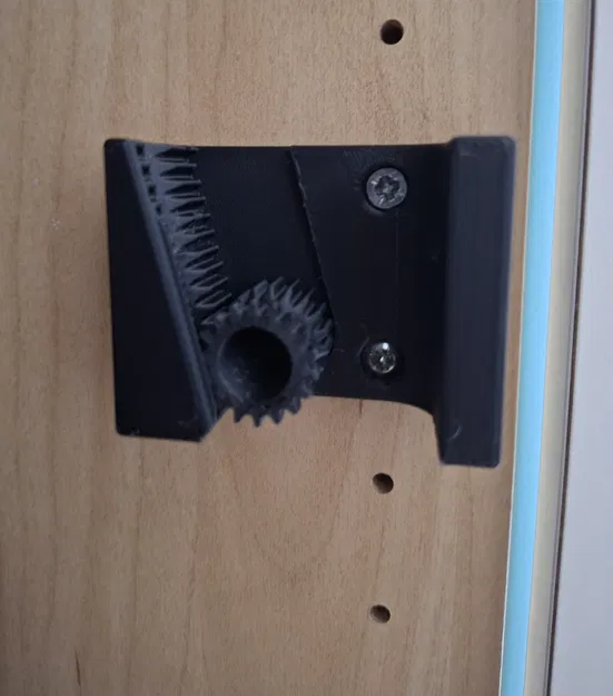 Kẹp giữ cán chổi Gravity – Tương thích tủ IKEA PAX - Image 1