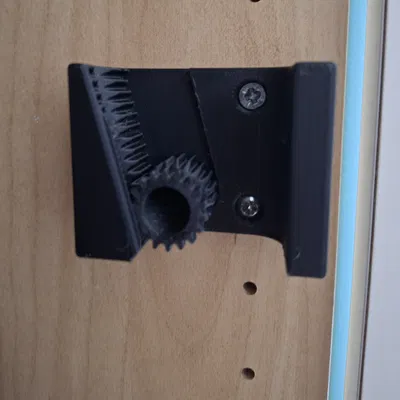 Kẹp giữ cán chổi Gravity – Tương thích tủ IKEA PAX