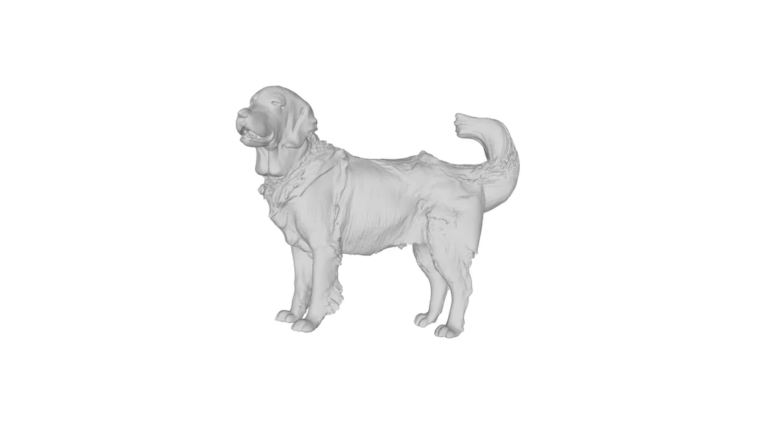 Mẫu 3D Golden Retriever - Image 4