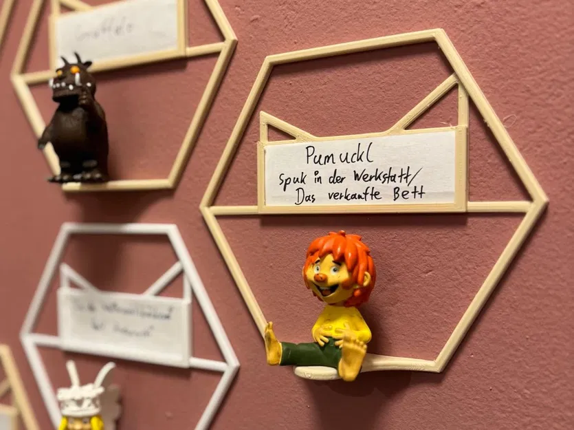 Tonie Wandregal Halterung / 1,27h / 0,35€ / Tonie Wall Shelf Bracket - Image 1