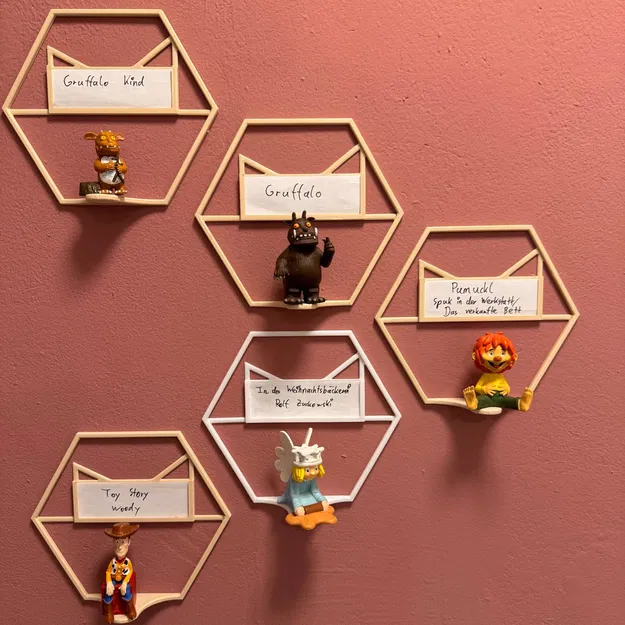 Tonie Wandregal Halterung / 1,27h / 0,35€ / Tonie Wall Shelf Bracket - Image 2