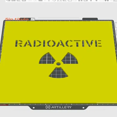 Plantilla RADIOACTIVO