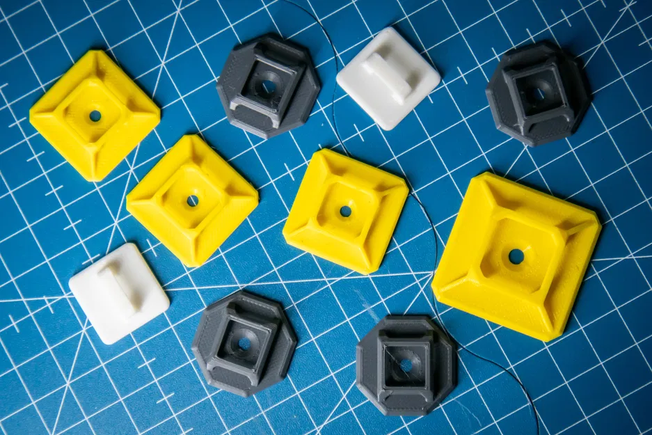 Giá đỡ ziptie – 3 phiên bản – Sắp xếp dây cáp - Image 2