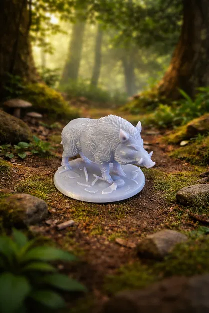 D&D Boar – Mini heo rừng - Image 1