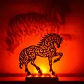 Đèn trang trí ngựa LED (Stallion) – dễ in - Thumbnail 1
