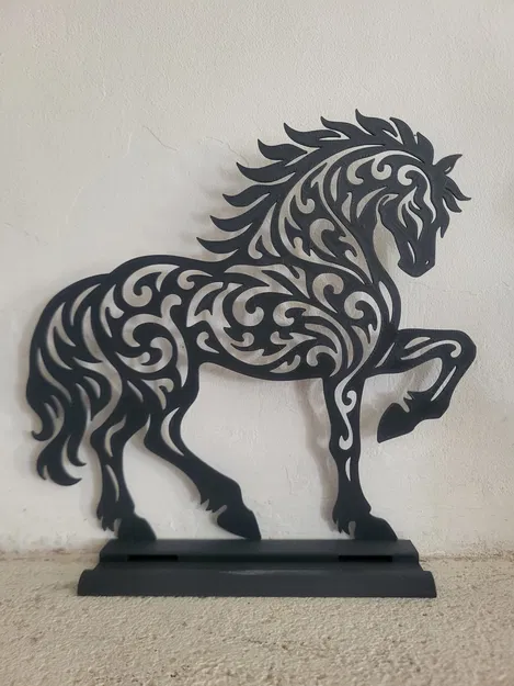 Đèn trang trí ngựa LED (Stallion) – dễ in - Image 3