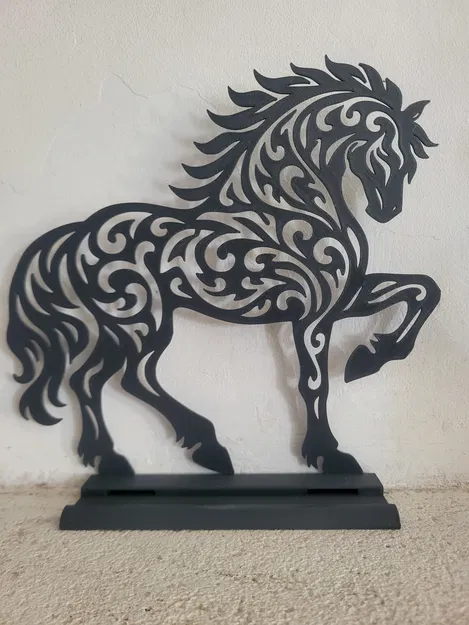 Đèn trang trí ngựa LED (Stallion) – dễ in - Image 5