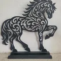 Đèn trang trí ngựa LED (Stallion) – dễ in - Thumbnail 5