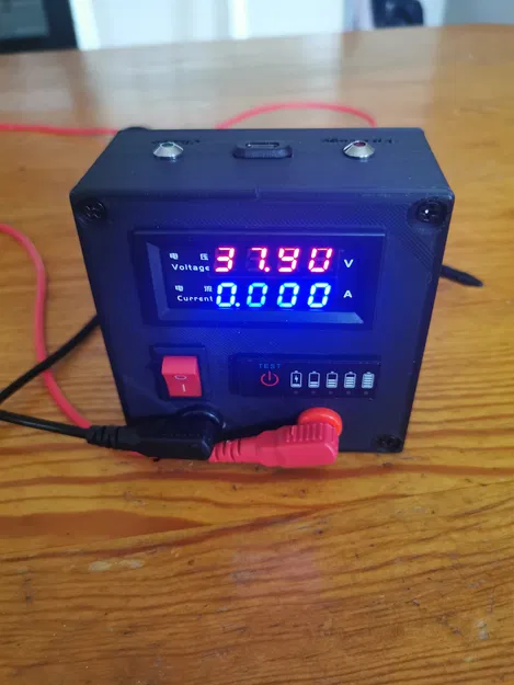 Bộ test LED dùng pin (Voltmeter + Ammeter) – USB-C sạc - Image 1