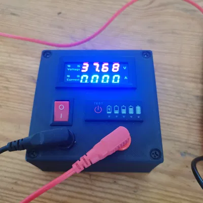 Bộ test LED dùng pin (Voltmeter + Ammeter) – USB-C sạc