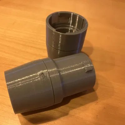 Đầu nối ống D27 osVAC có slip ring: gọn nhẹ, khỏi vướng (Festool D27)