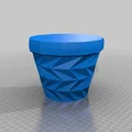 Bộ Chậu/Planter Tam Giác (Triangulated Flower Pot / Planter Set) - Thumbnail 8