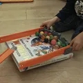 Pinball trên sách bằng banh nảy / Flipper kèm track HotWheels - Thumbnail 3