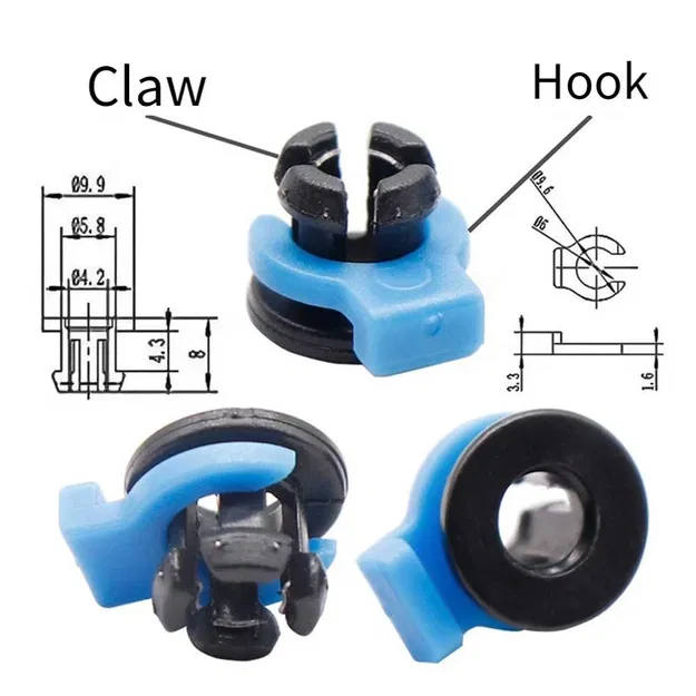 Đầu nối PTFE 5 trong 1 với UM2 Collets - Image 4