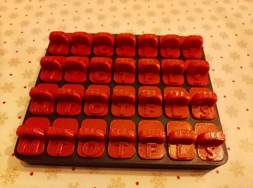 Hộp đựng thuốc theo tháng 28 ngày (4 tuần) - Image 1