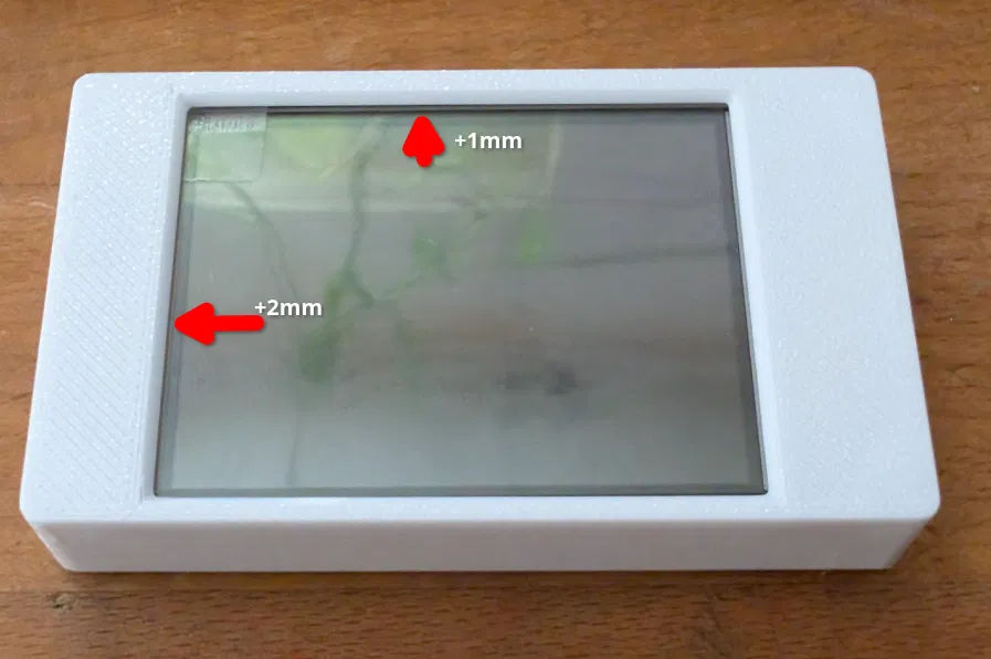 Vỏ CYD ESP32-2432S024 – Mặt trước cố định cho màn hình 2.4 inch - Image 1