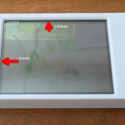 Vỏ CYD ESP32-2432S024 – Mặt trước cố định cho màn hình 2.4 inch