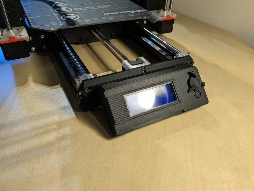 Ốp che LCD cho Prusa MK3 (Prusa MK3 LCD Cover) - Image 4