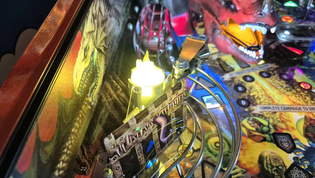 Nắp Flasher Đuốc Lửa D&D cho Pinball, vừa Stern Spike 2 - Image 4