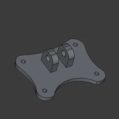 Ngàm gắn RunCam Thumb 2 cho AOS 3v5 (AOS 3v5 Runcam Thumb 2 Mount)