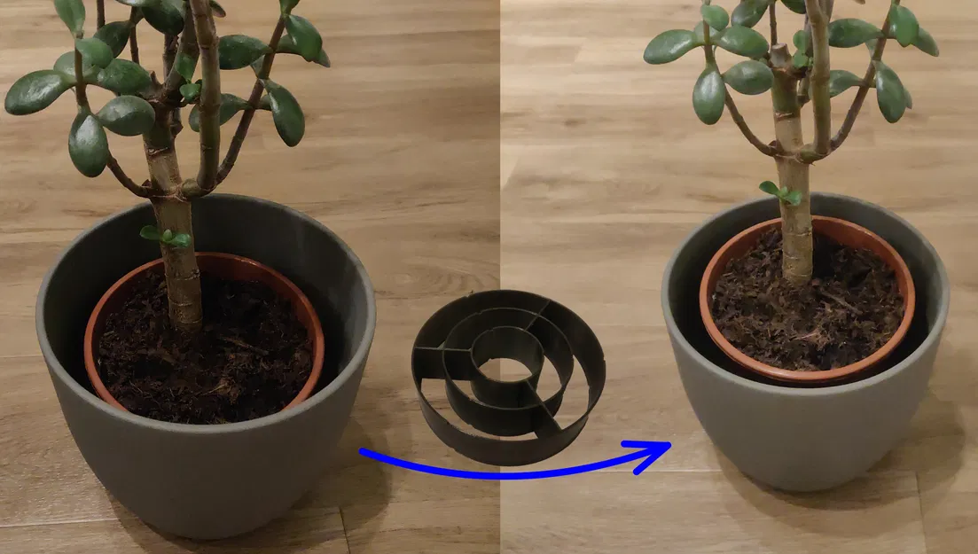 Planter-Pot Spacer – Miếng kê nâng chậu cây - Image 1