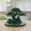 Cây Bonsai Low Poly - Thumbnail 1
