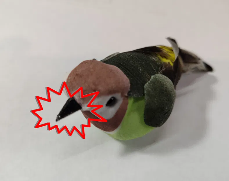 Mỏ thay thế cho chim (đồ trang trí Giáng Sinh) - Image 1