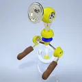 Super Mario Sunshine FLUDD Movable - Thumbnail 3