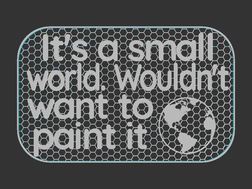 Bảng hiệu: It's a Small World - Image 3