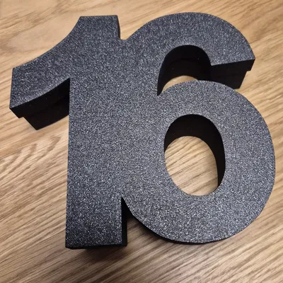 Hộp quà sinh nhật 16 tuổi (hình số 16) - Gift box for a 16th birthday