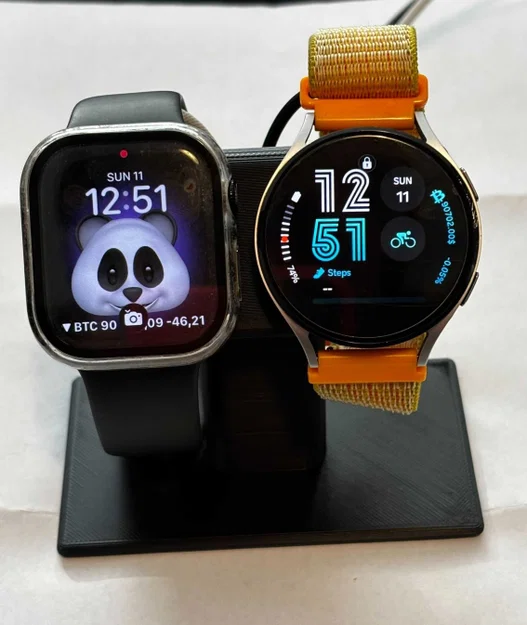 Đế sạc đồng hồ cho Apple Watch và Galaxy Watch - Image 1