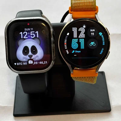 Đế sạc đồng hồ cho Apple Watch và Galaxy Watch
